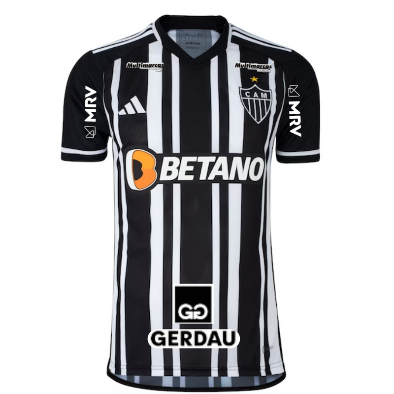 Camisa Atlético Mineiro Home 23/24 - Com Patrocínio - Torcedor - Masculino