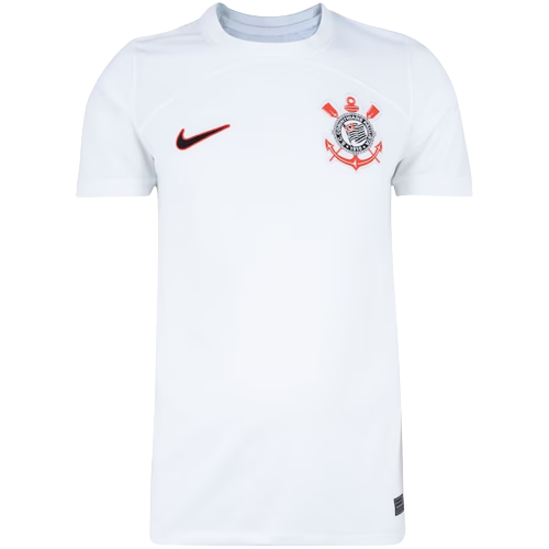 Camisa Corinthians Home 23/24 -Torcedor - Masculino - Branco