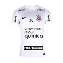 Camisa Corinthians Home 23/24 - Com Patrocínio - Torcedor - Masculino - Branco