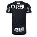 Camisa Corinthians Away 22/23 - Libertadores 2023 Com Patrocínio e Patchs - Torcedor - Masculino - Branca