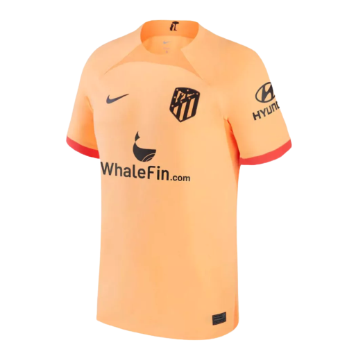 Camisa Atlético de Madrid Third 22/23 - Torcedor - Masculino - Laranja