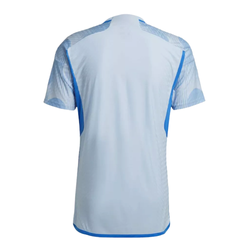 Camisa Seleção Espanha Away 22/23 - Copa do Mundo 2022 - Torcedor - Masculina -Azul