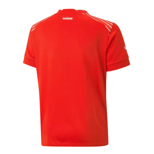 Camisa Seleção Suíça Home 22/23 - Copa do Mundo 2022 - Torcedor - Masculina - Vermelha