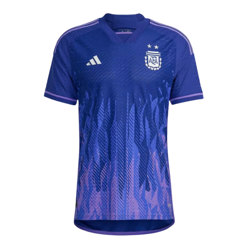 Camisa Seleção Argentina Away 22/23 - Copa do Mundo 2022 - Torcedor - Masculina - Roxa