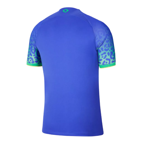 Camisa Seleção Brasil Away 22/23 - Copa do Mundo 2022 - Torcedor - Masculina - Azul