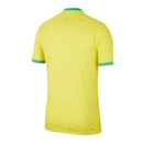 Camisa Seleção Brasil Home 22/23 - Copa do Mundo 2022 - Torcedor - Masculina - Amarelo